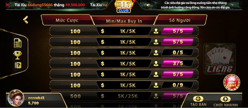 Những bí mật chưa được bật mí của bài Liêng Hit Club